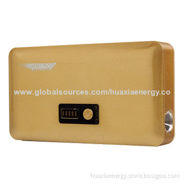 12,000mAh Real Capacity Multifunction Car Power Bank for Cars, Mobiles, Laptops